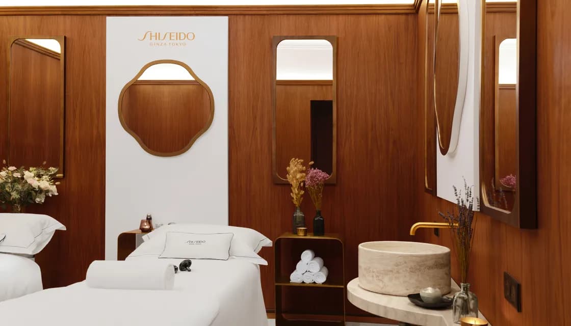 Cabine de soin en duo avec deux tables de massage